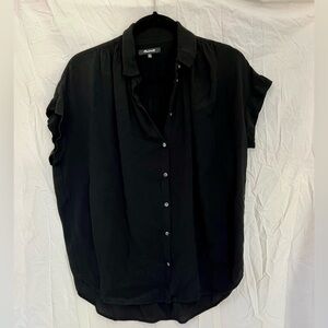 Women’s Madewell black button down blouse size XS